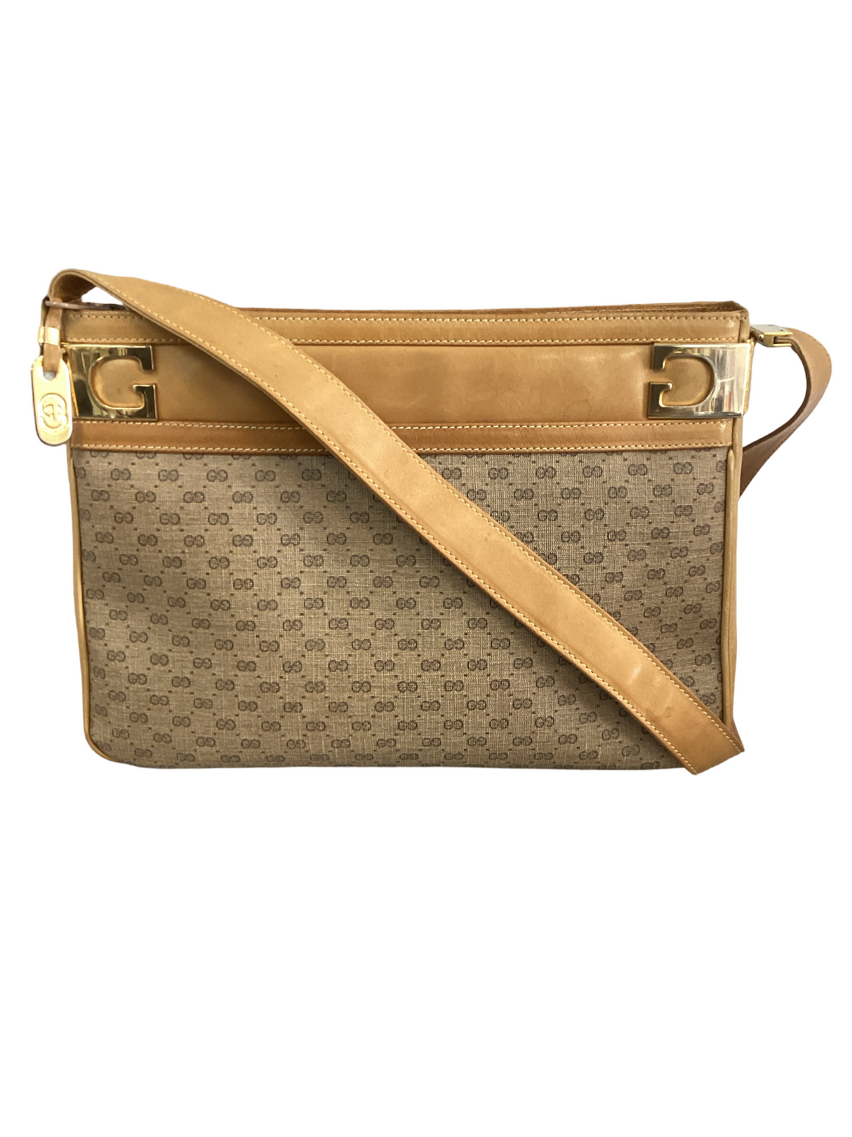 Gucci Vintage Micro Guccissima Shoulder Bag