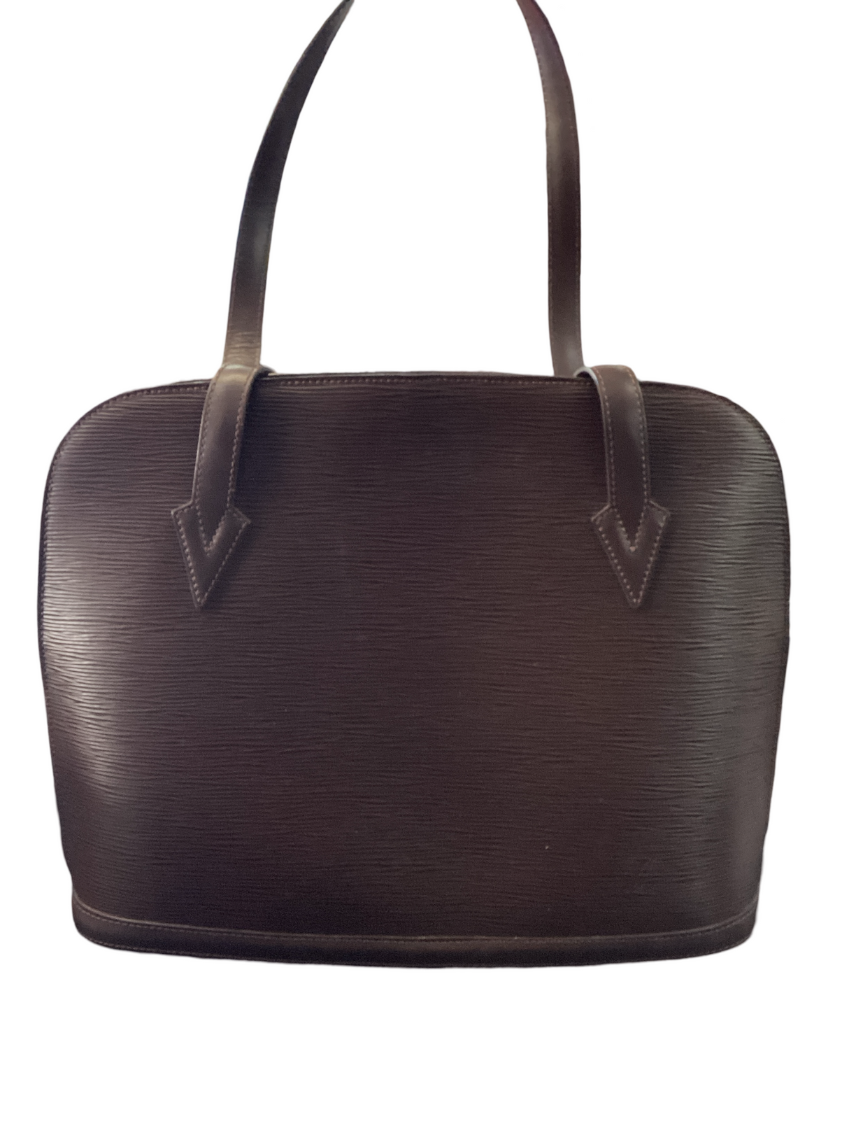 Louis Vuitton Brown Epi Lussac Shoulder Bag