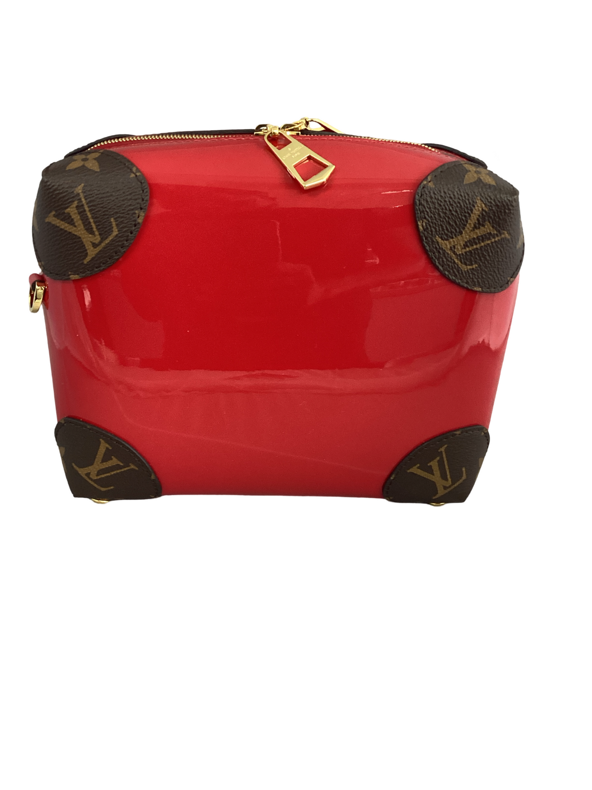 Louis Vuitton Red Patent Leather Miroir Venice Bag