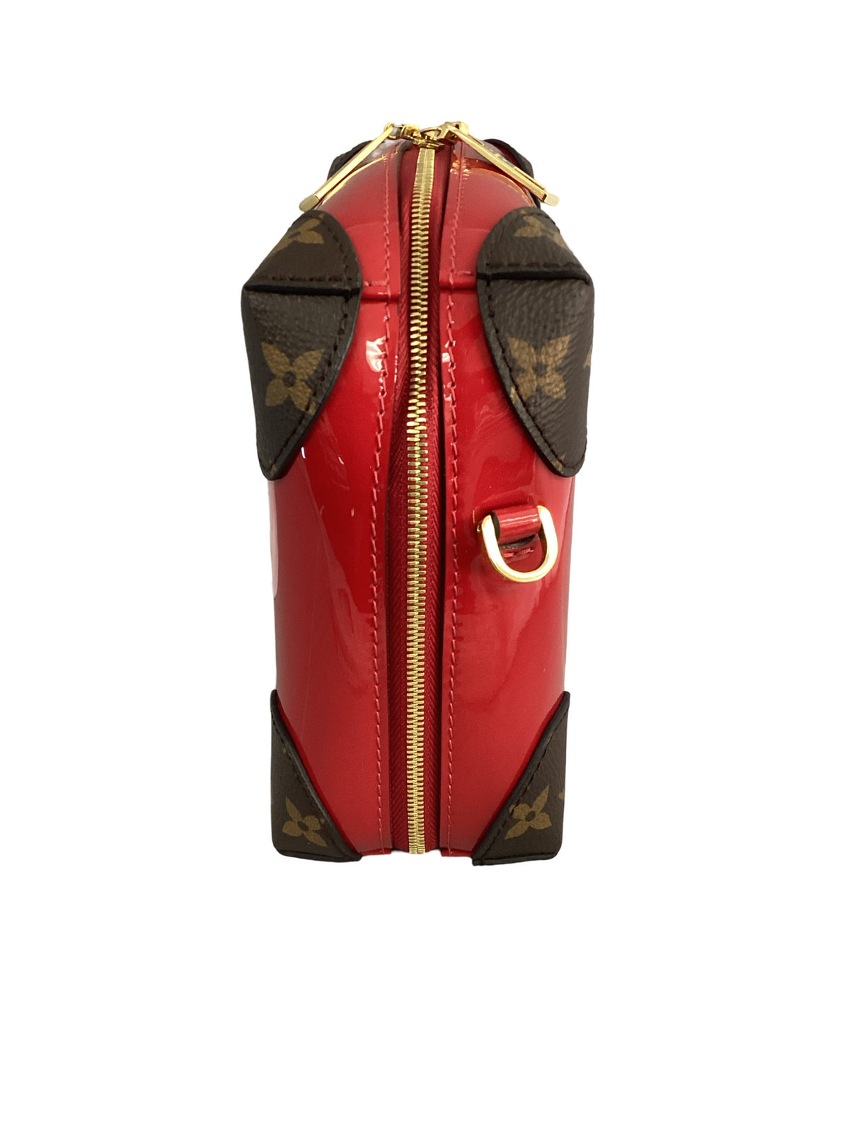 Louis Vuitton Red Patent Leather Miroir Venice Bag