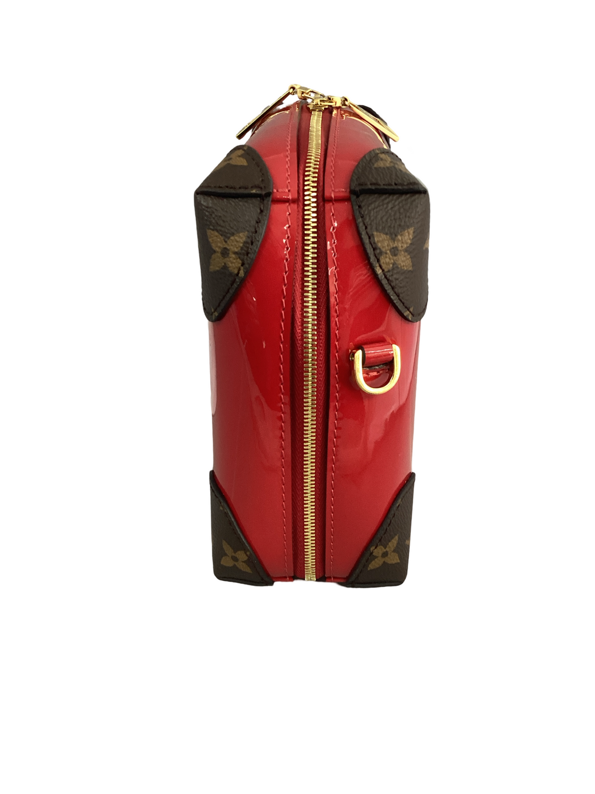 Louis Vuitton Red Patent Leather Miroir Venice Bag