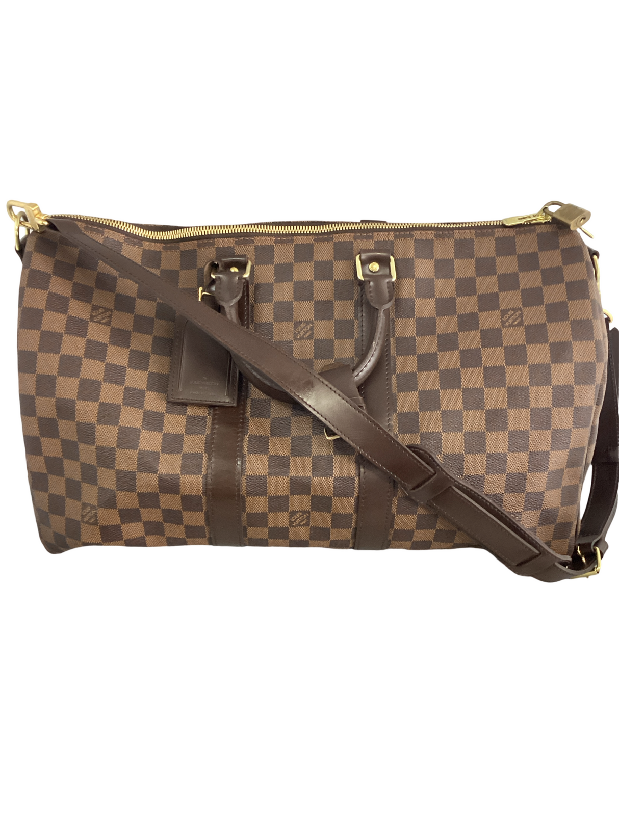 Louis Vuitton Damier Ebene Keepall Bandouliere 45