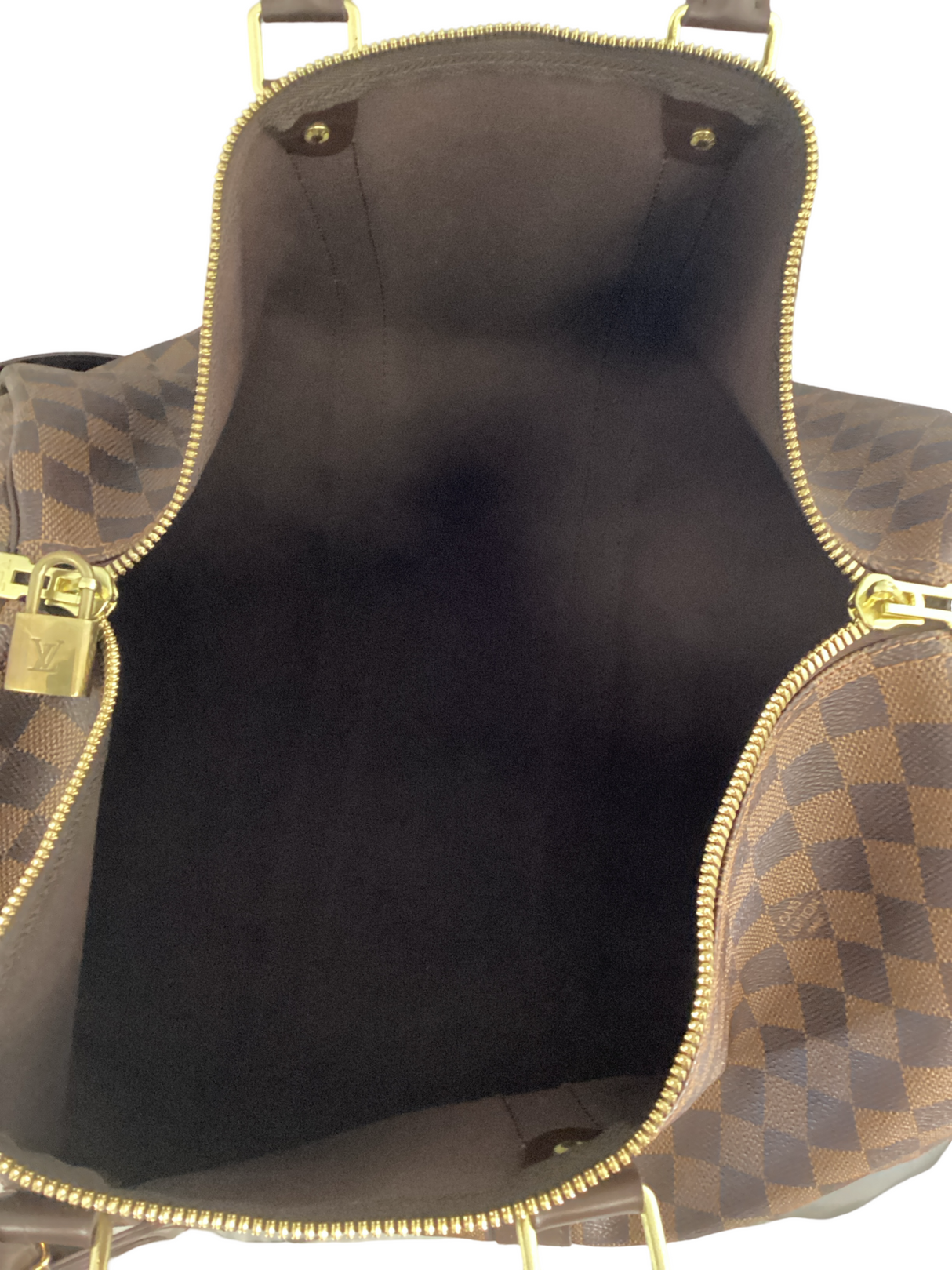 Louis Vuitton Damier Ebene Keepall Bandouliere 45