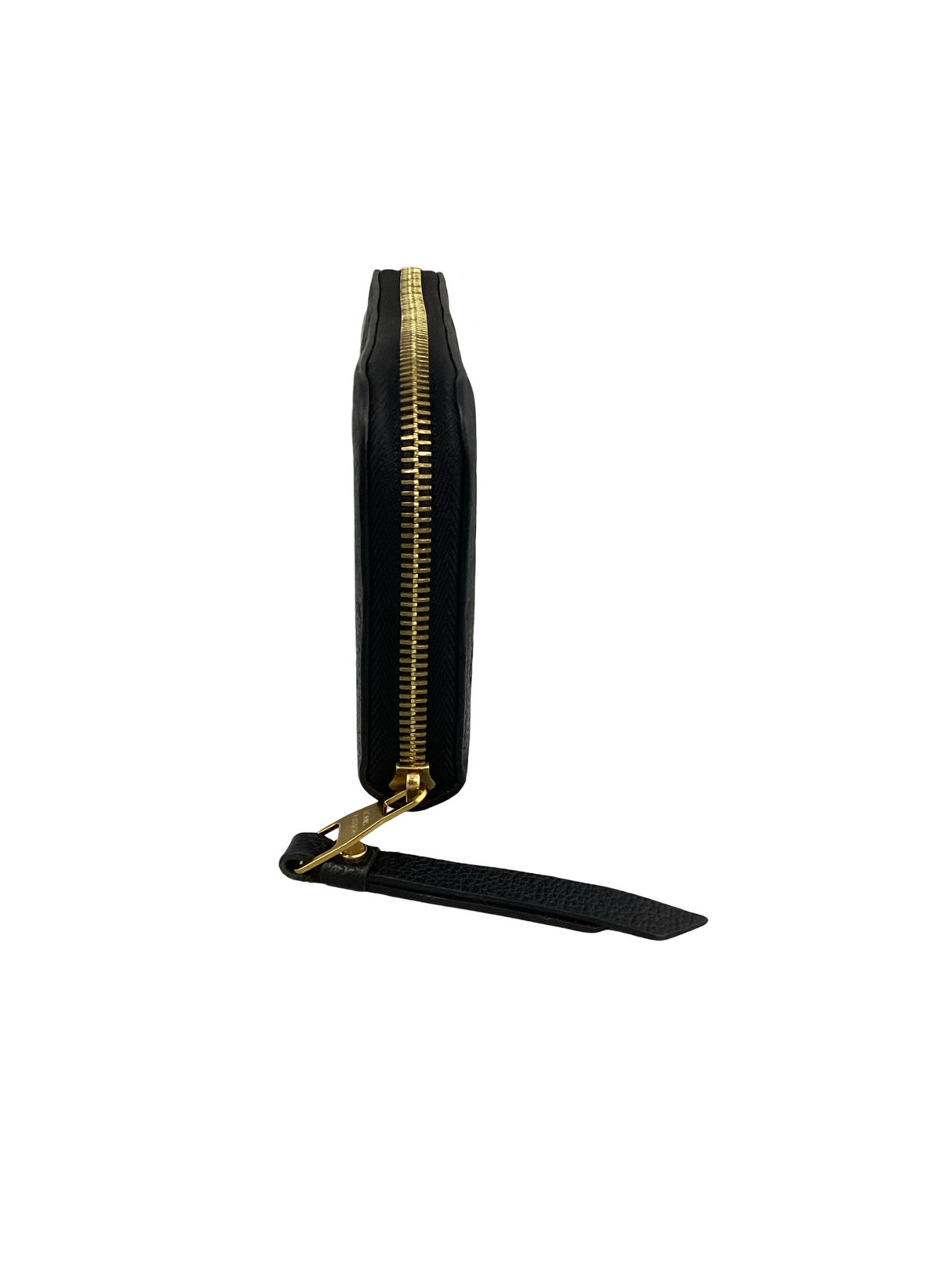 Louis Vuitton Black Empreinte Zippy Wallet
