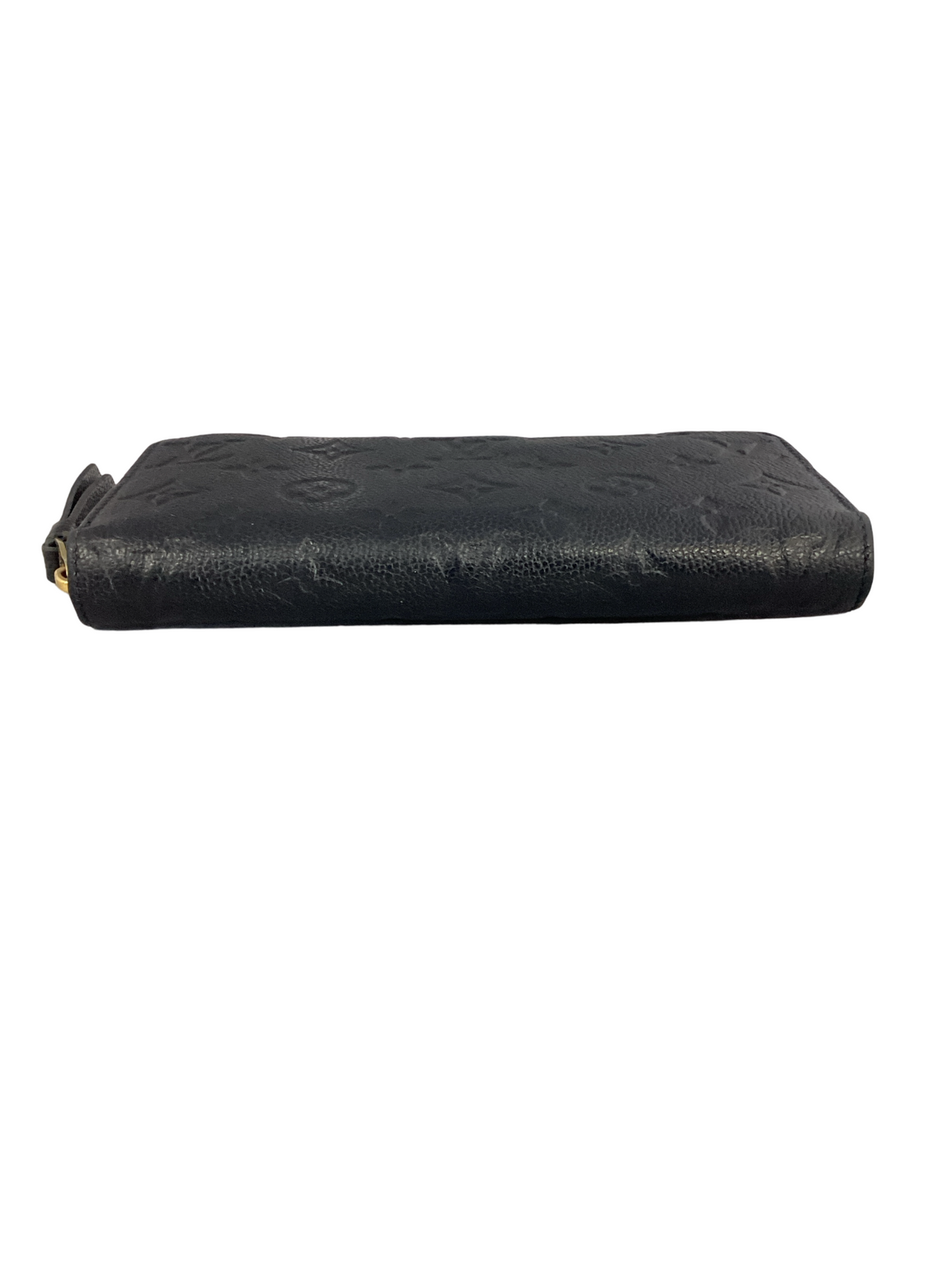 Louis Vuitton Black Empreinte Zippy Wallet