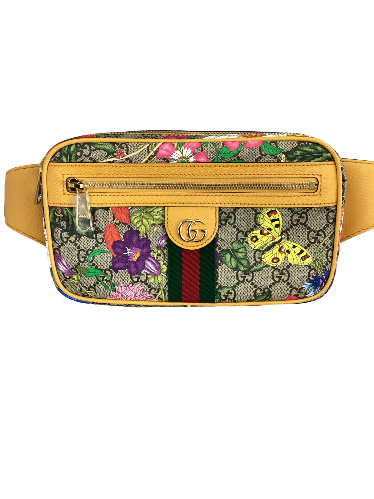 Gucci GG Supreme Flora Ophidia Belt Bag
