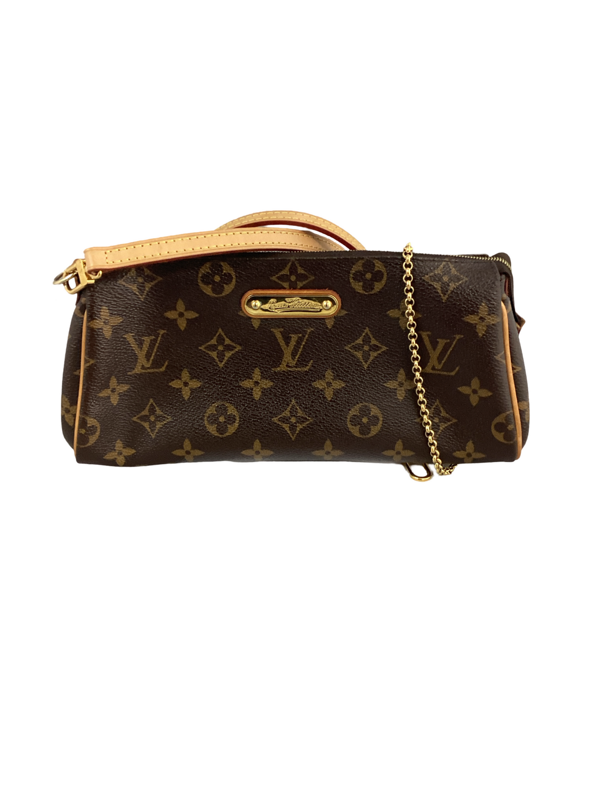 Louis Vuitton Monogram Eva Clutch w/Strap