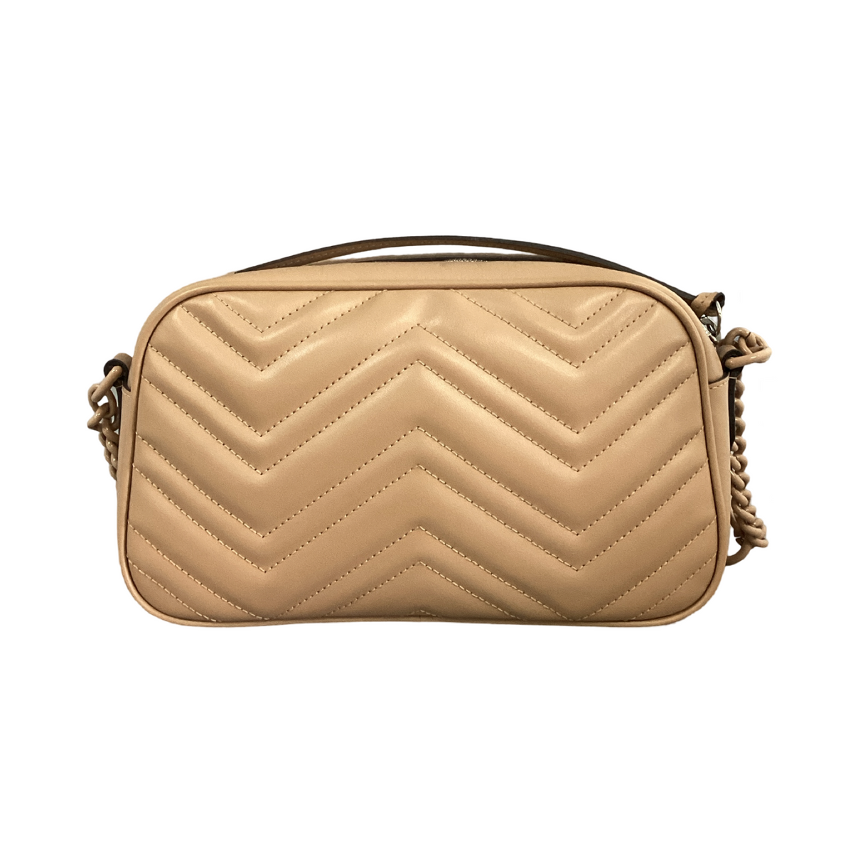 Gucci Rose Beige GG Marmont Matelasse Crossbody