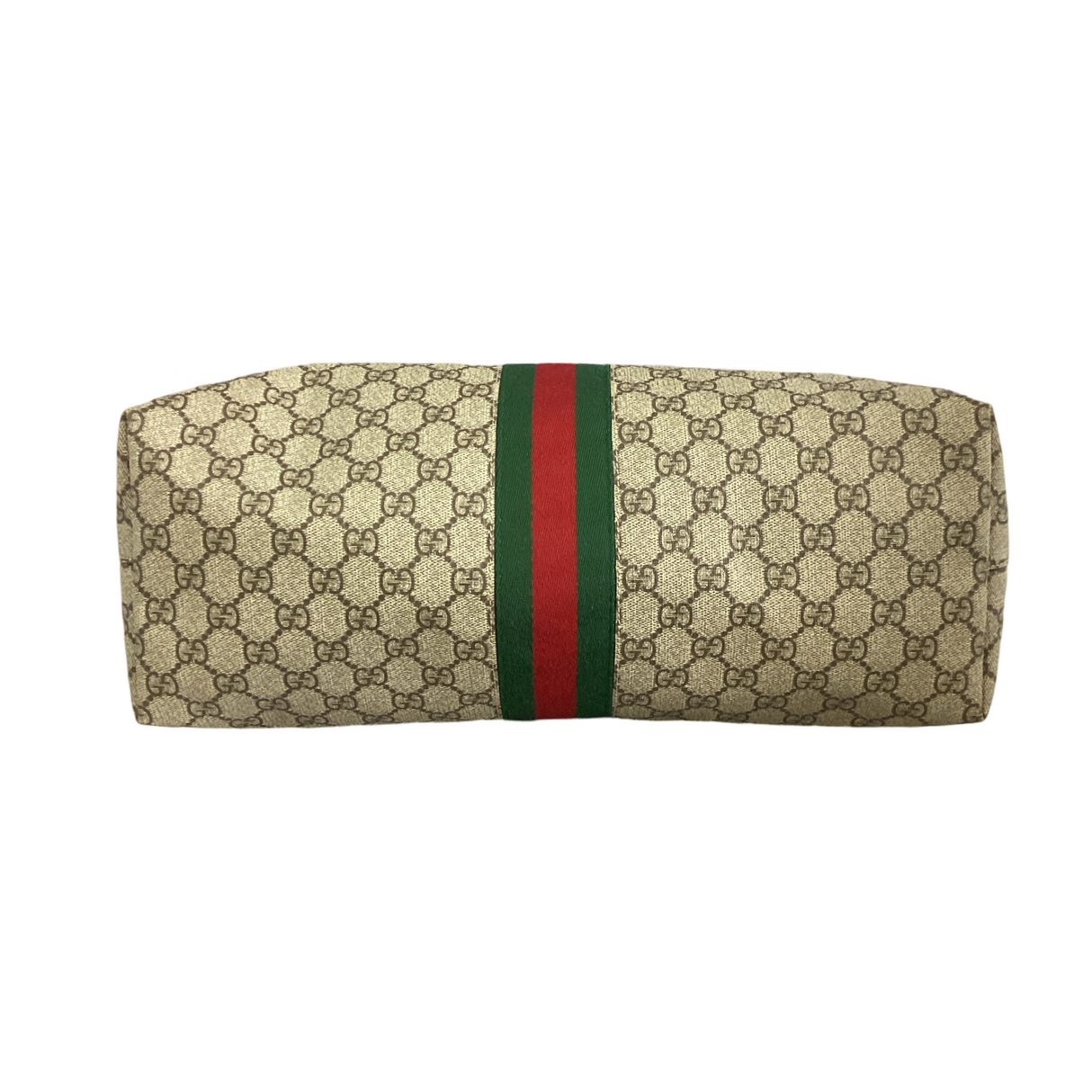 Gucci Medium GG Supreme Ophidia Shopping Tote Brown
