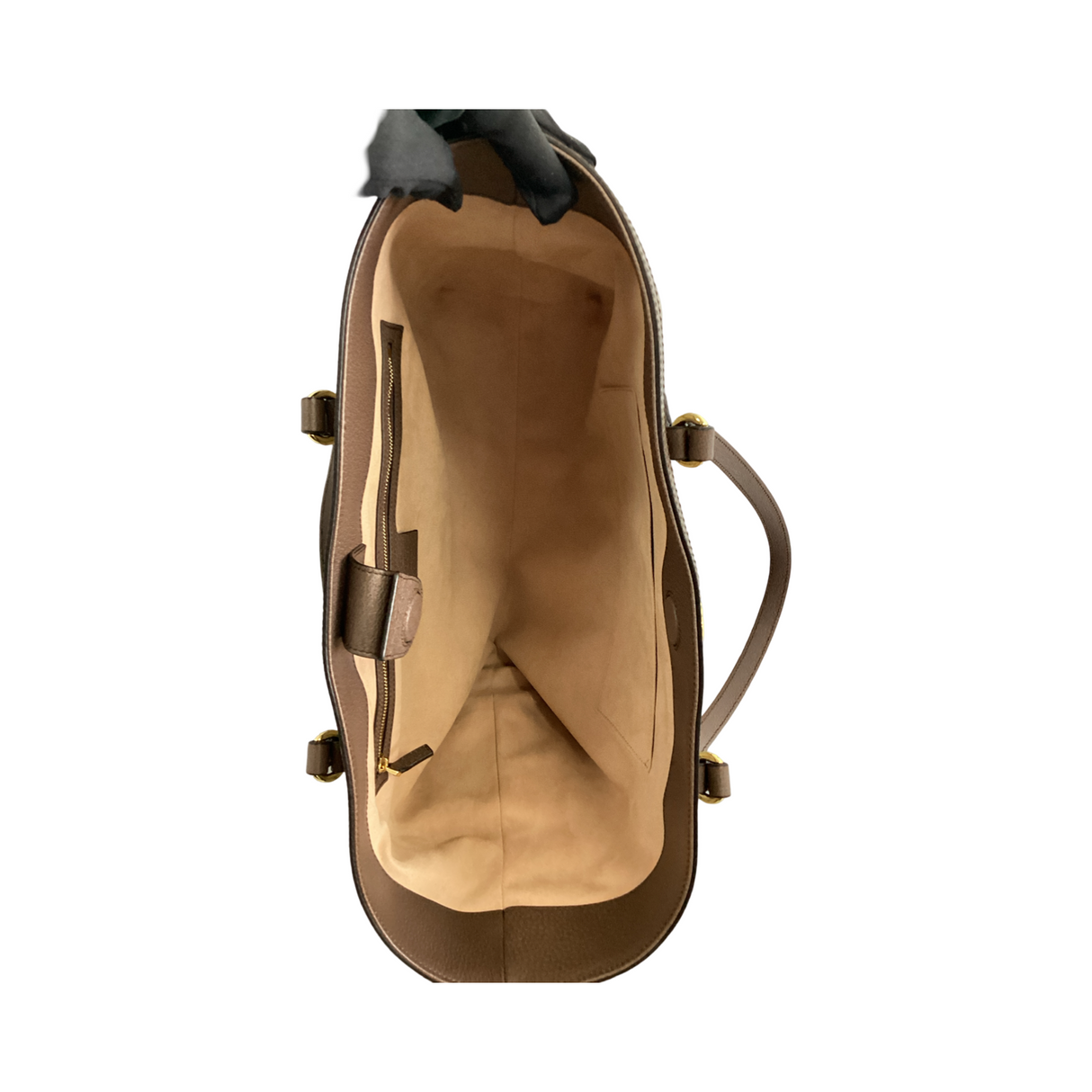 Gucci Medium GG Supreme Ophidia Shopping Tote Brown