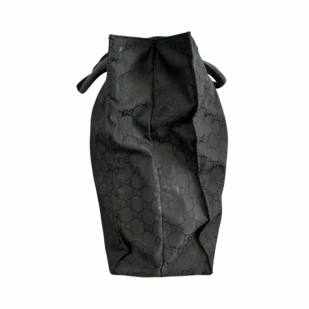 Gucci Black GG Canvas Tote Bag