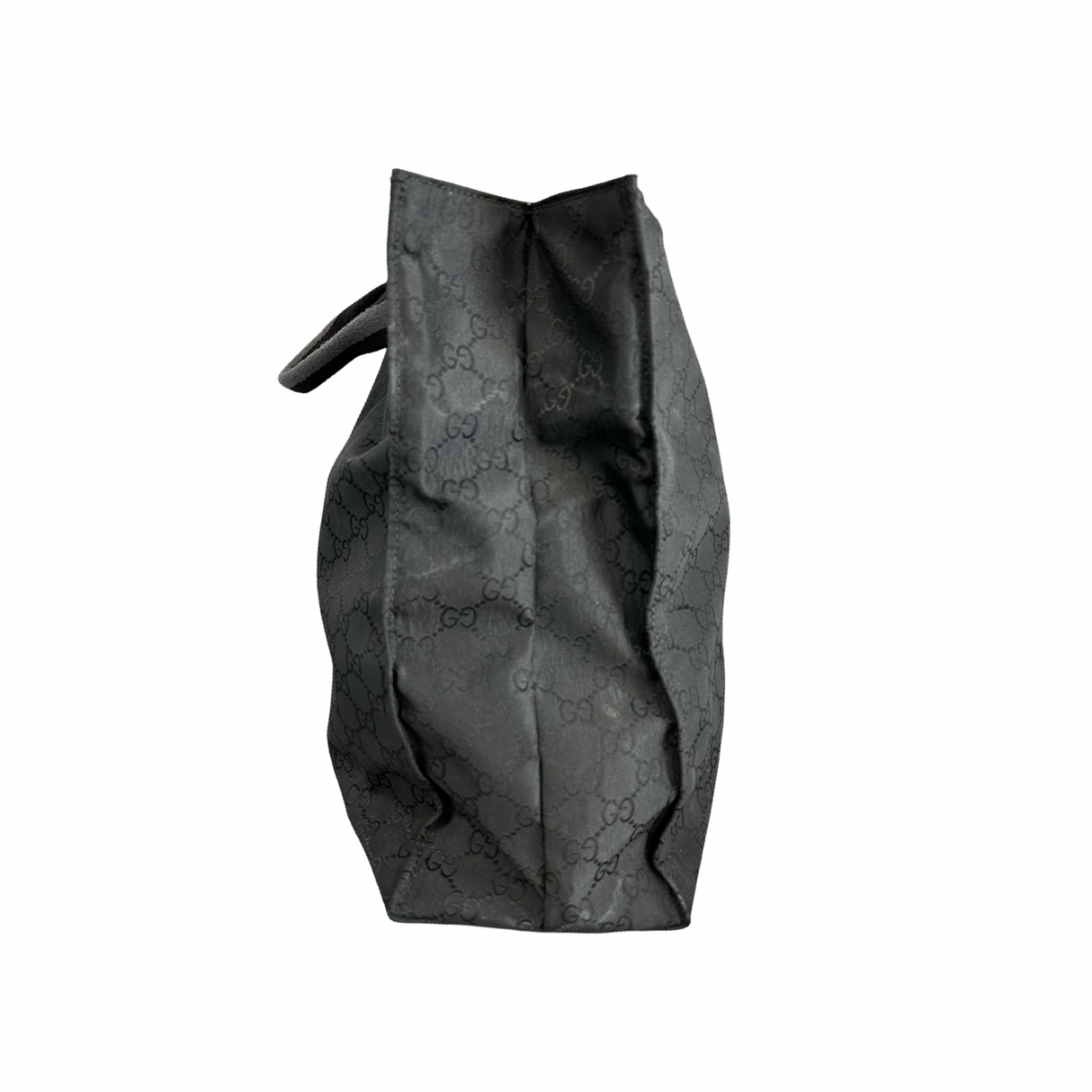 Gucci Black GG Canvas Tote Bag
