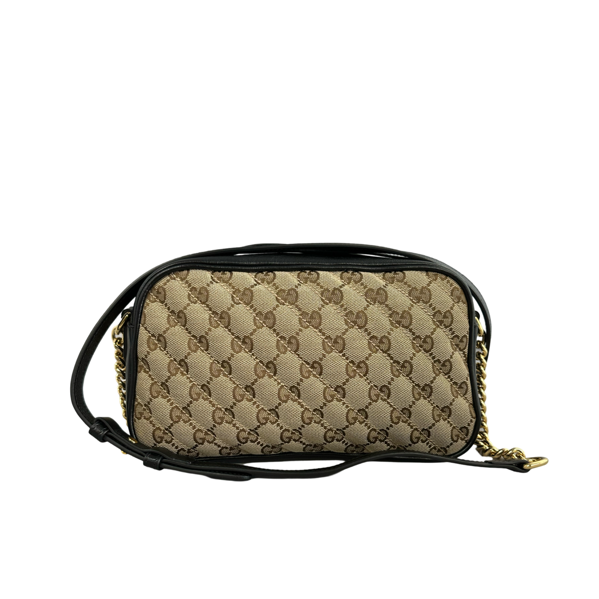 Gucci GG Marmont Canvas Matelasse Black Crossbody