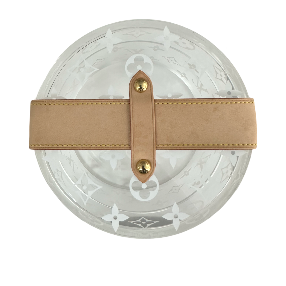 Louis Vuitton Transparent Plexiglass Monogram Scott Box