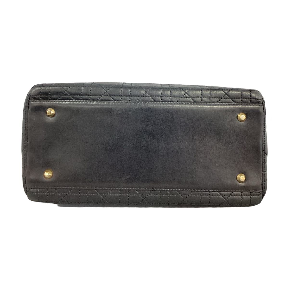 Christian Dior Medium Cannage Leather Lady Dior