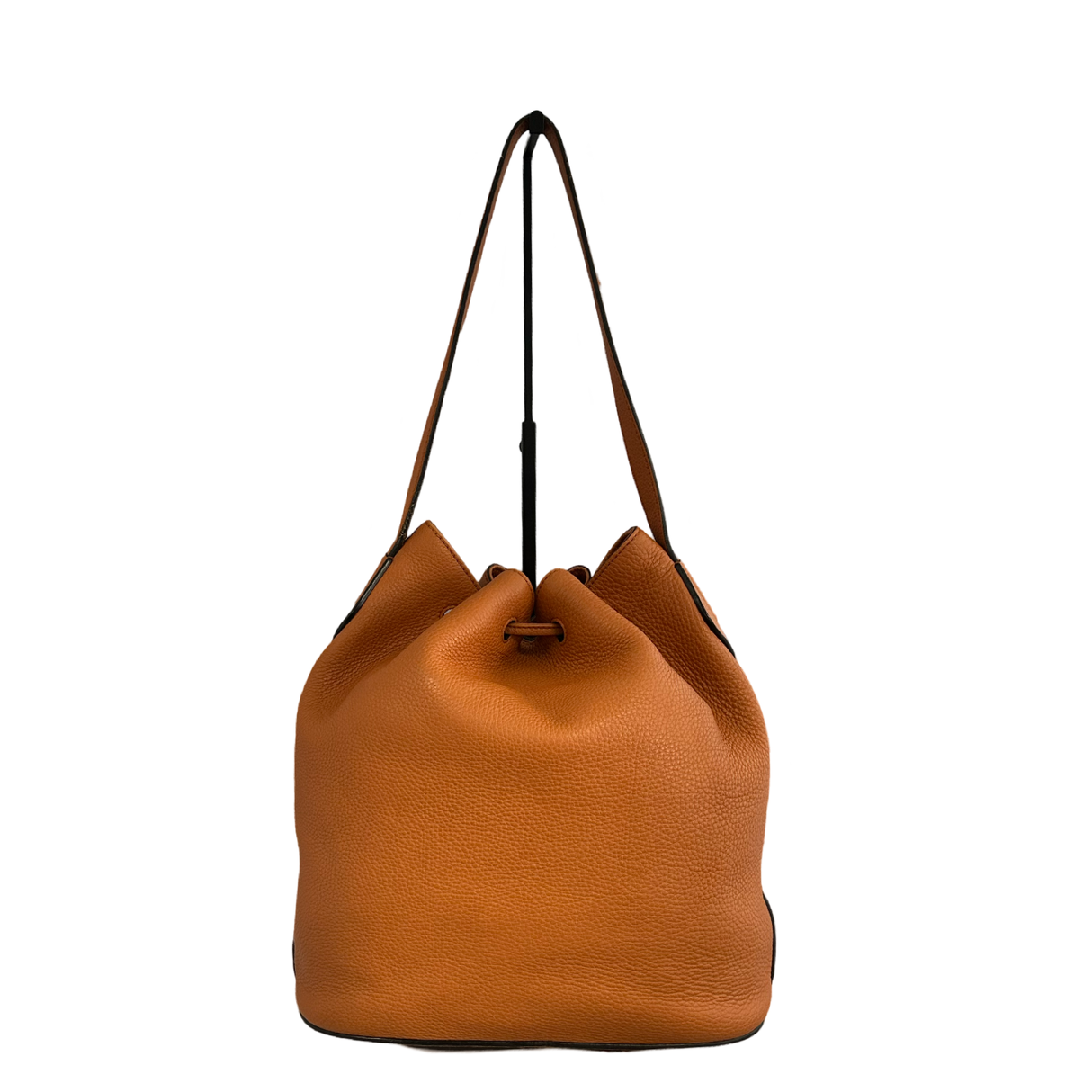 Gucci Orange Lady Tassel Bucket Bag