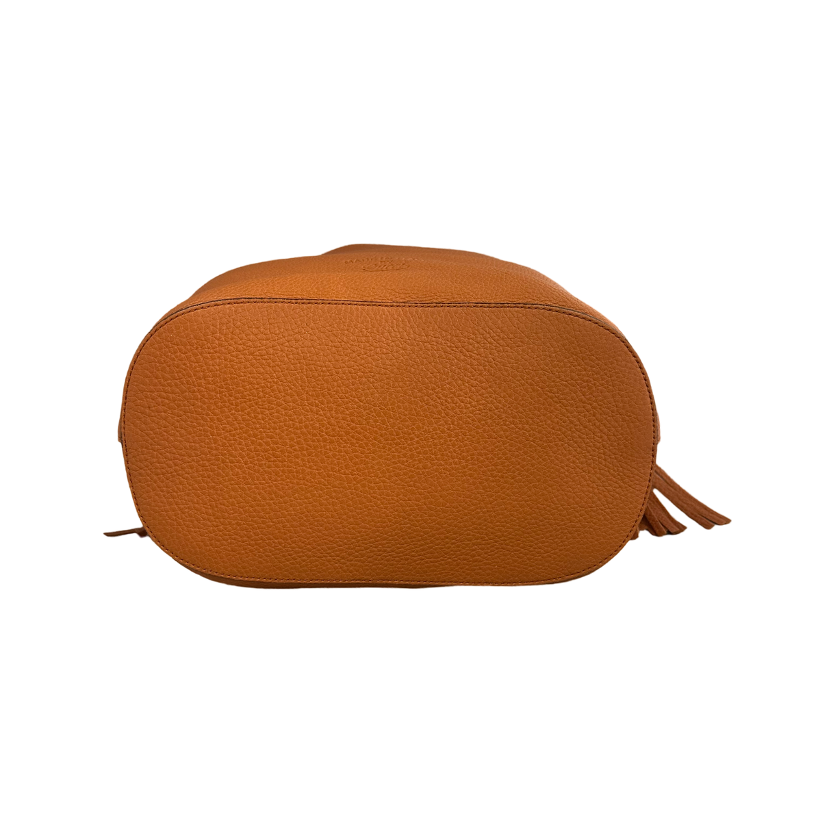 Gucci Orange Lady Tassel Bucket Bag