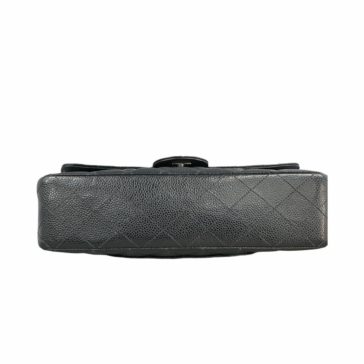 Chanel Medium Caviar Double Flap Bag in Black