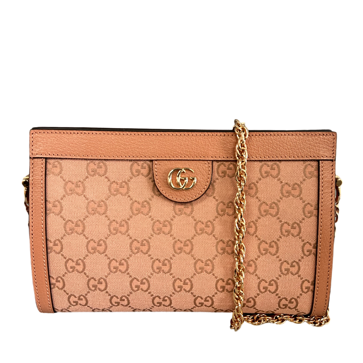Gucci Dusty Pink Small Ophidia Shoulder Bag