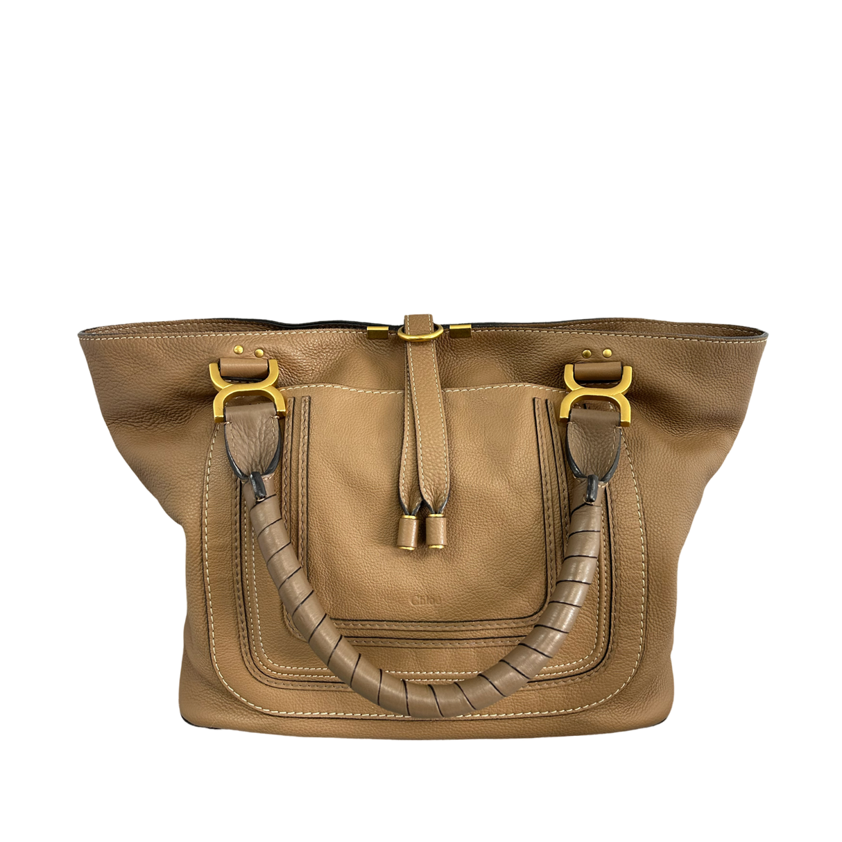 Chloe Brown Marcie Tote and Long Wallet Set