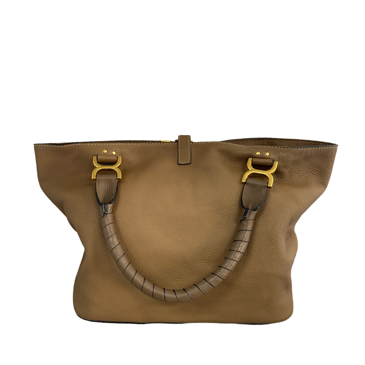 Chloe Brown Marcie Tote and Long Wallet Set