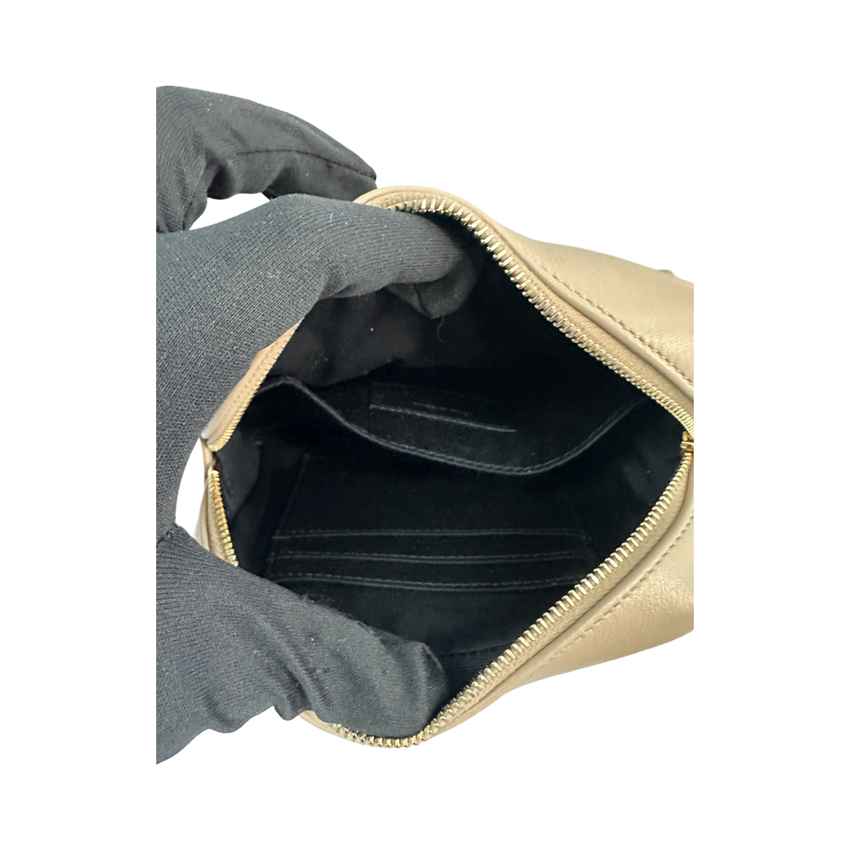 Yves Saint Laurent (YSL) Beige Lou Monogram Belt Bag