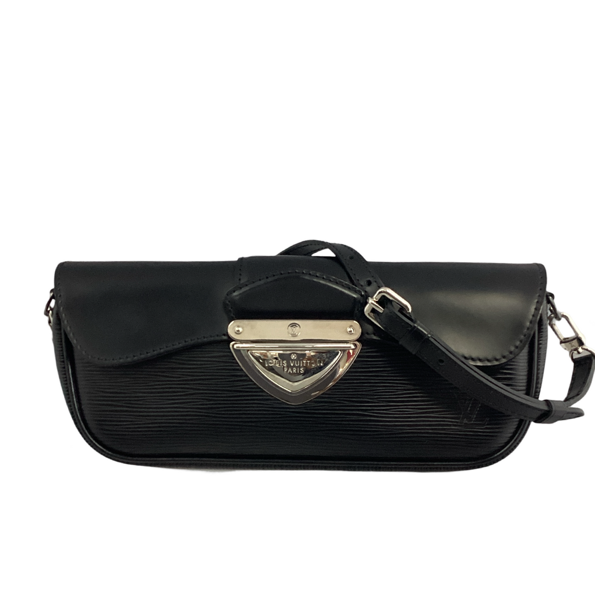 Louis Vuitton Black Epi Leather Montaigne Shoulder Bag/Clutch