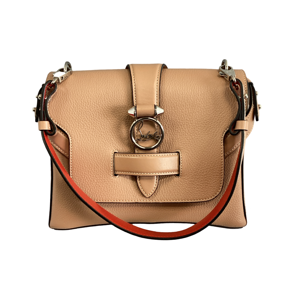 Christian Louboutin Nude Rubylou Small Crossbody Bag