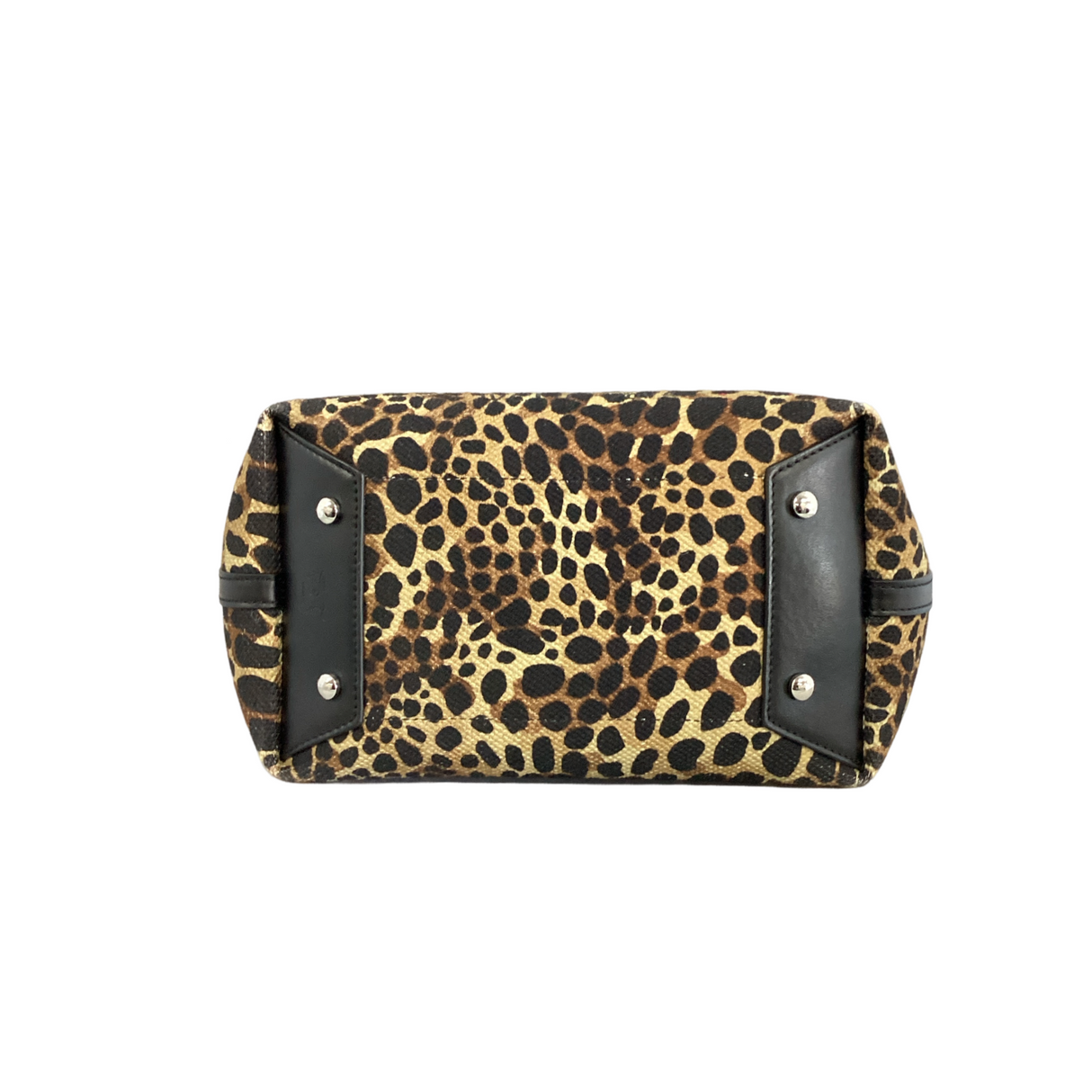 Christian Louboutin Frangibus Mini Leopard Canvas Tote