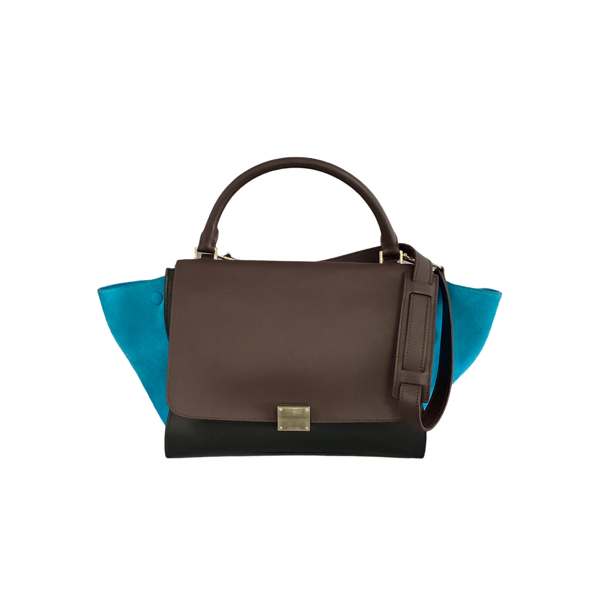 Celine Trapeze Tri Color Medium Bag