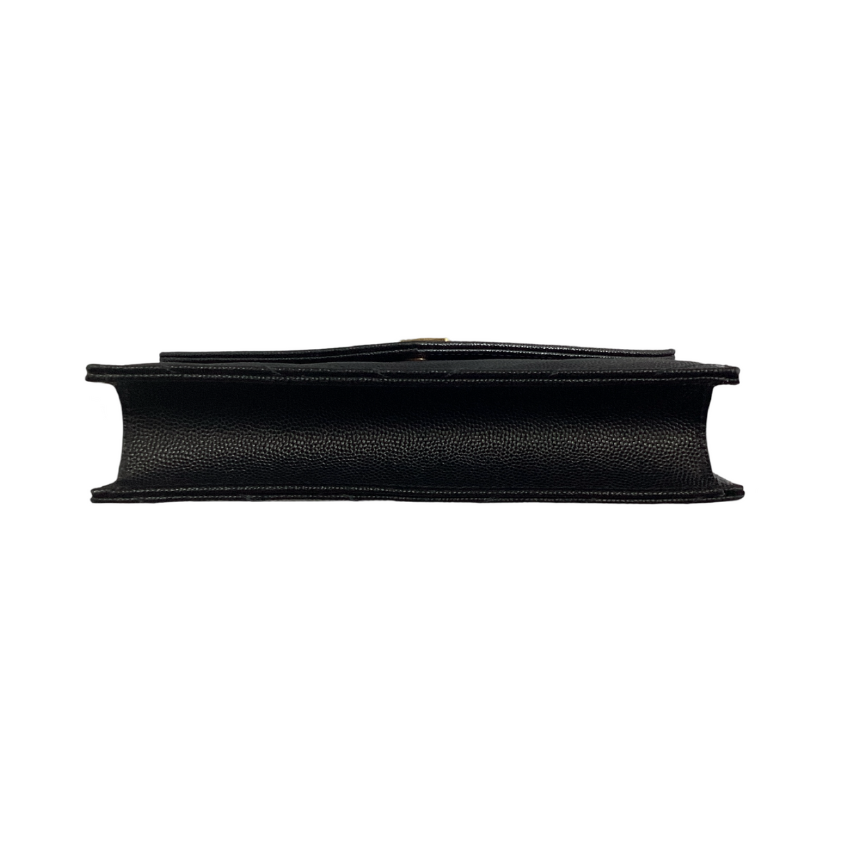 Saint Laurent (YSL) Black Cassandre Envelope Wallet On Chain