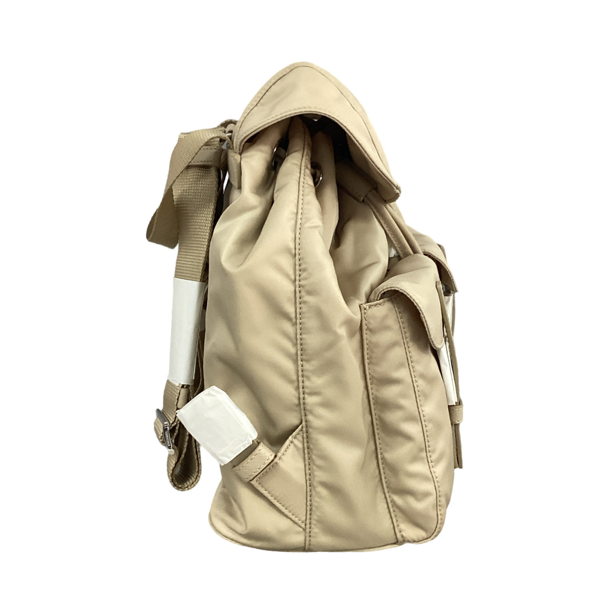 Prada Desert Biege Small Re-Nylon Backpack
