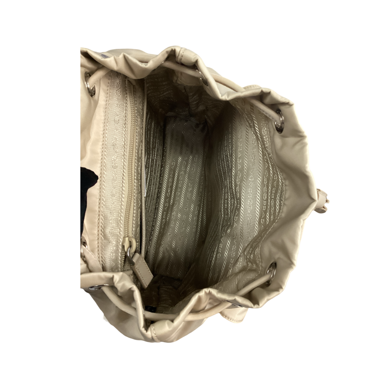 Prada Desert Biege Small Re-Nylon Backpack