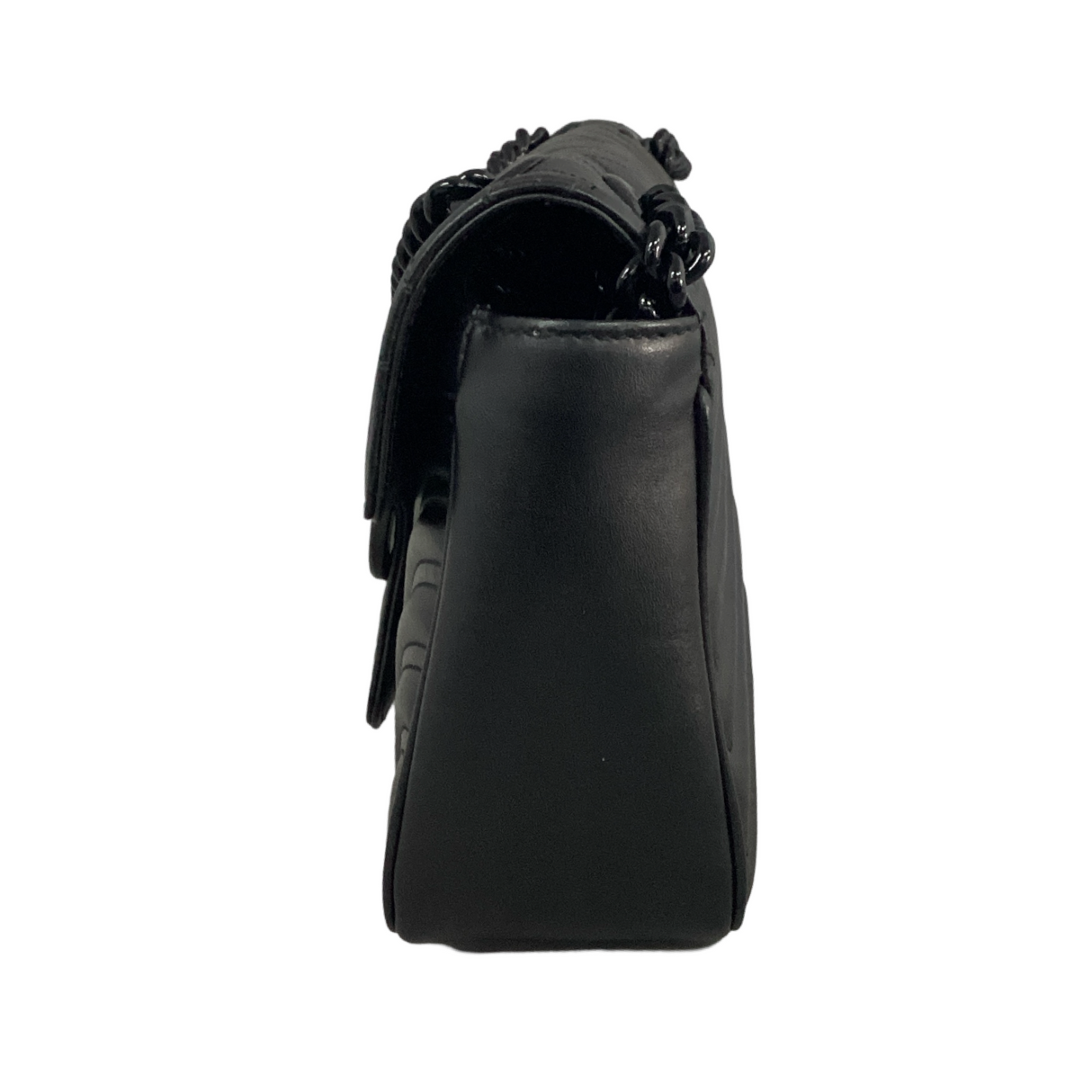 Gucci Black GG Marmont Shoulder Bag Small