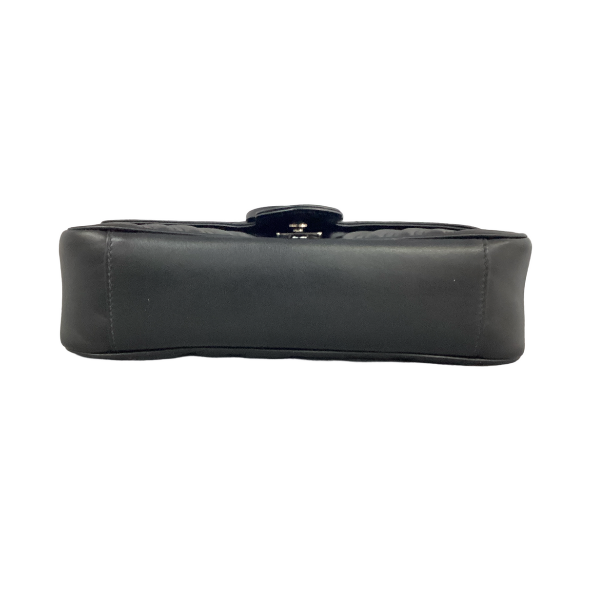Gucci Black GG Marmont Shoulder Bag Small