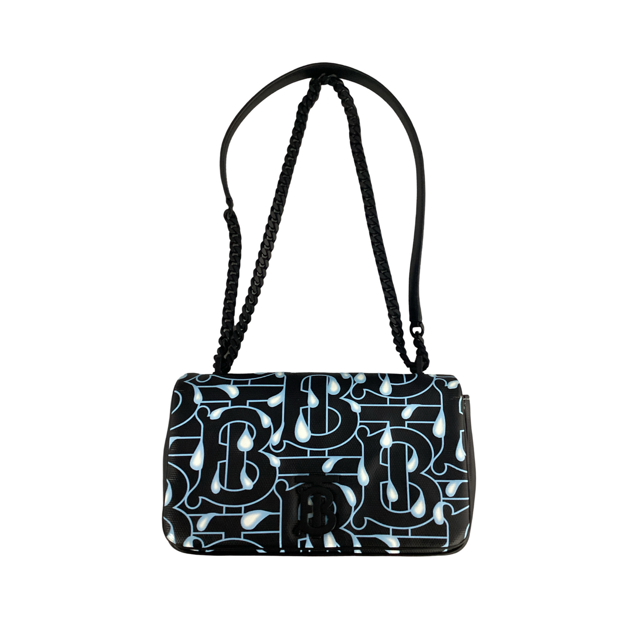 Burberry Rain Capsule Lola Monogram Shoulder Bag