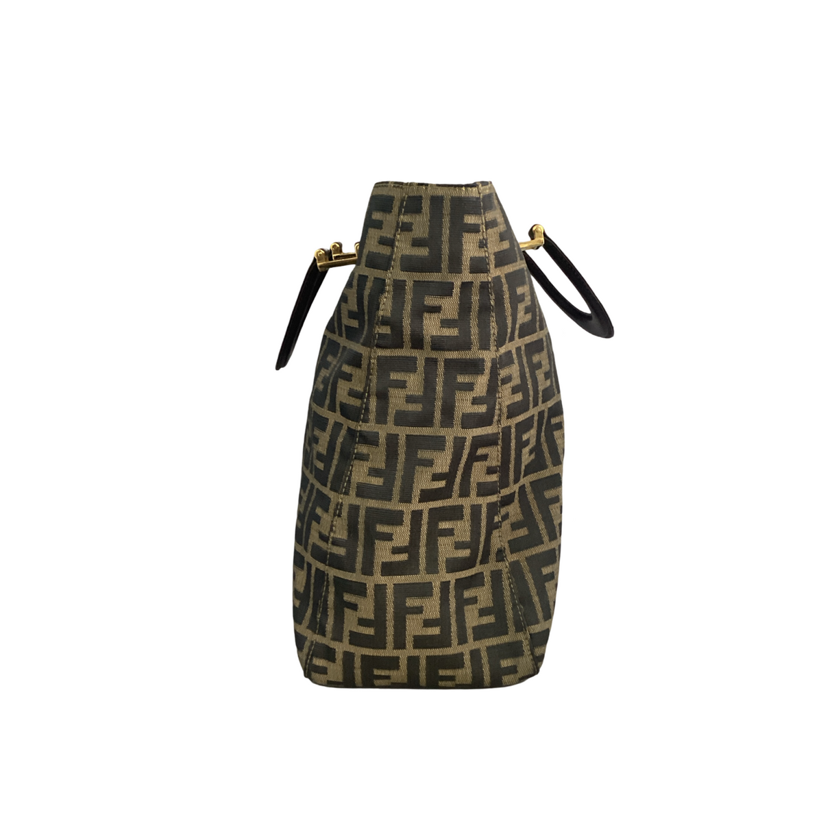 Fendi Zucca 16" Brown Canvas