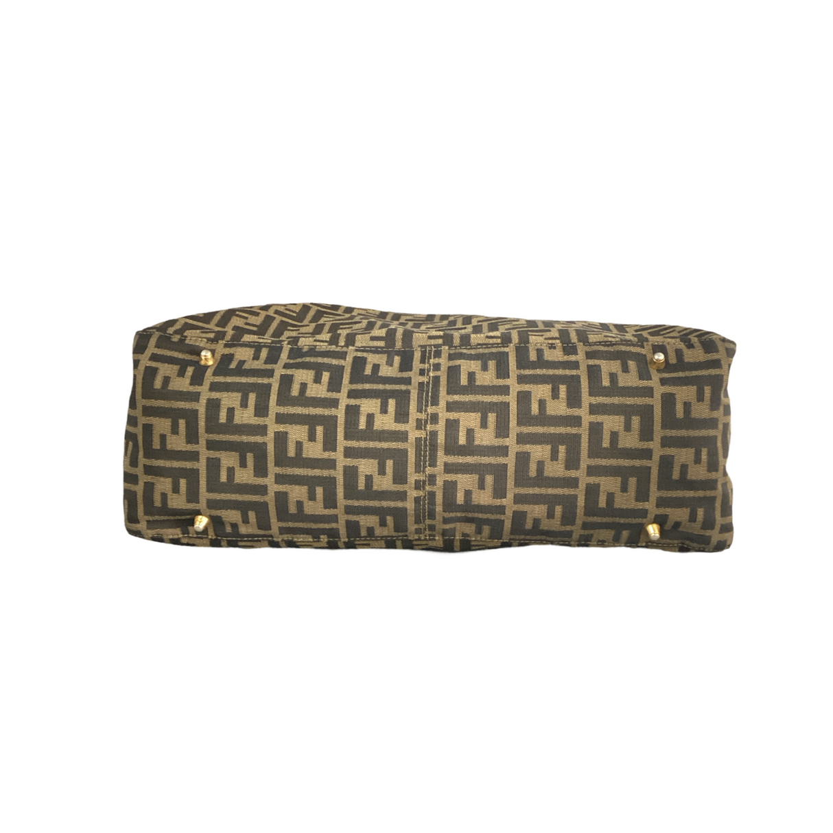 Fendi Zucca 16" Brown Canvas