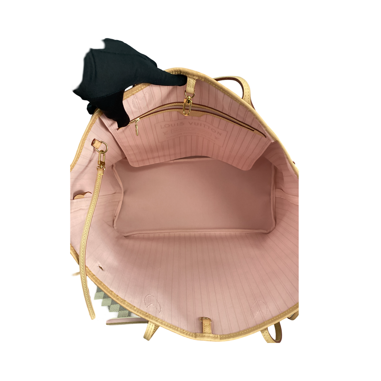 Louis Vuitton Azur Neverfull GM with Pouch