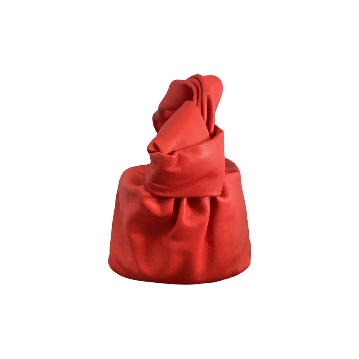 Bottega Veneta Mini Leather Double Knot Hobo