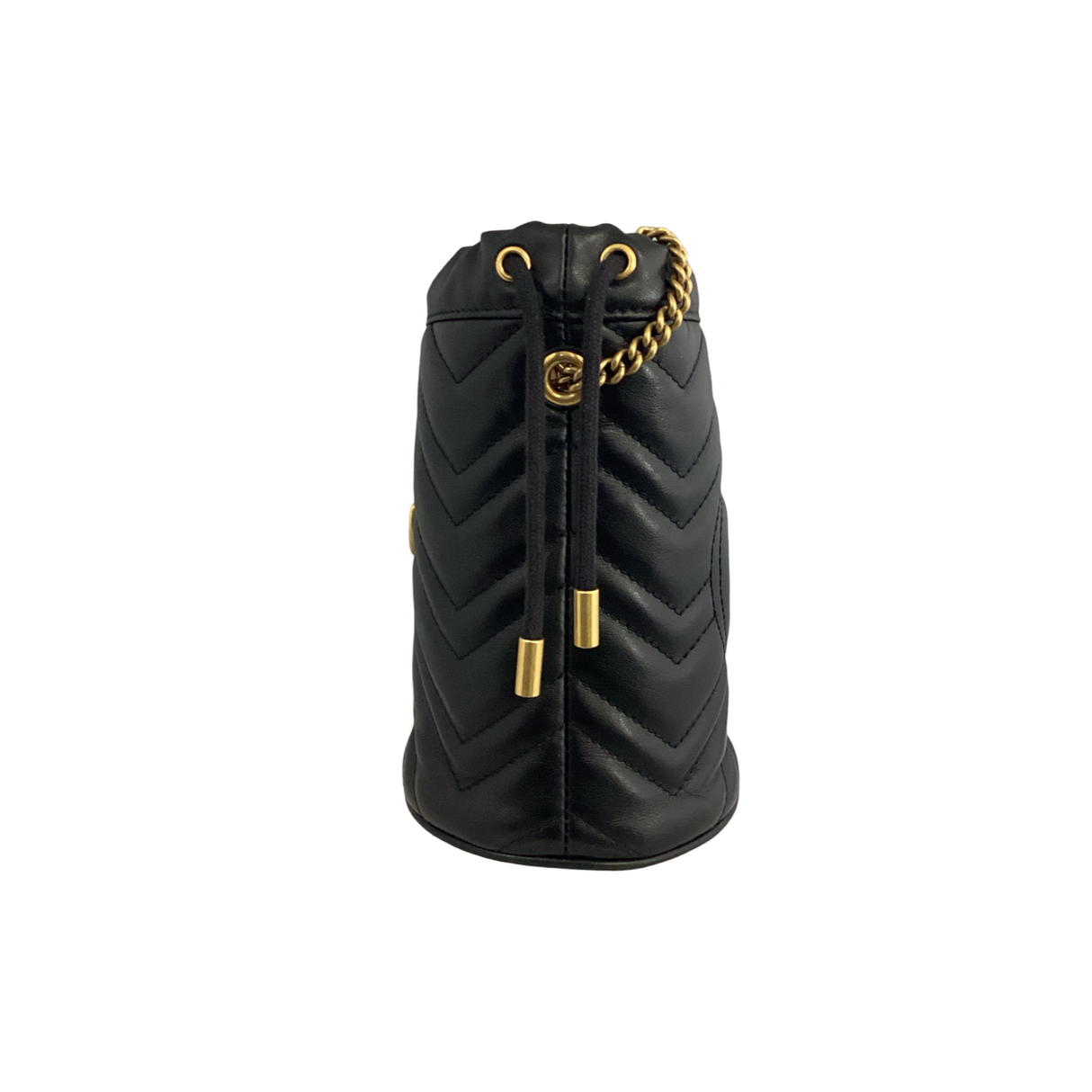 Gucci Marmont Black Mini Bucket Bag
