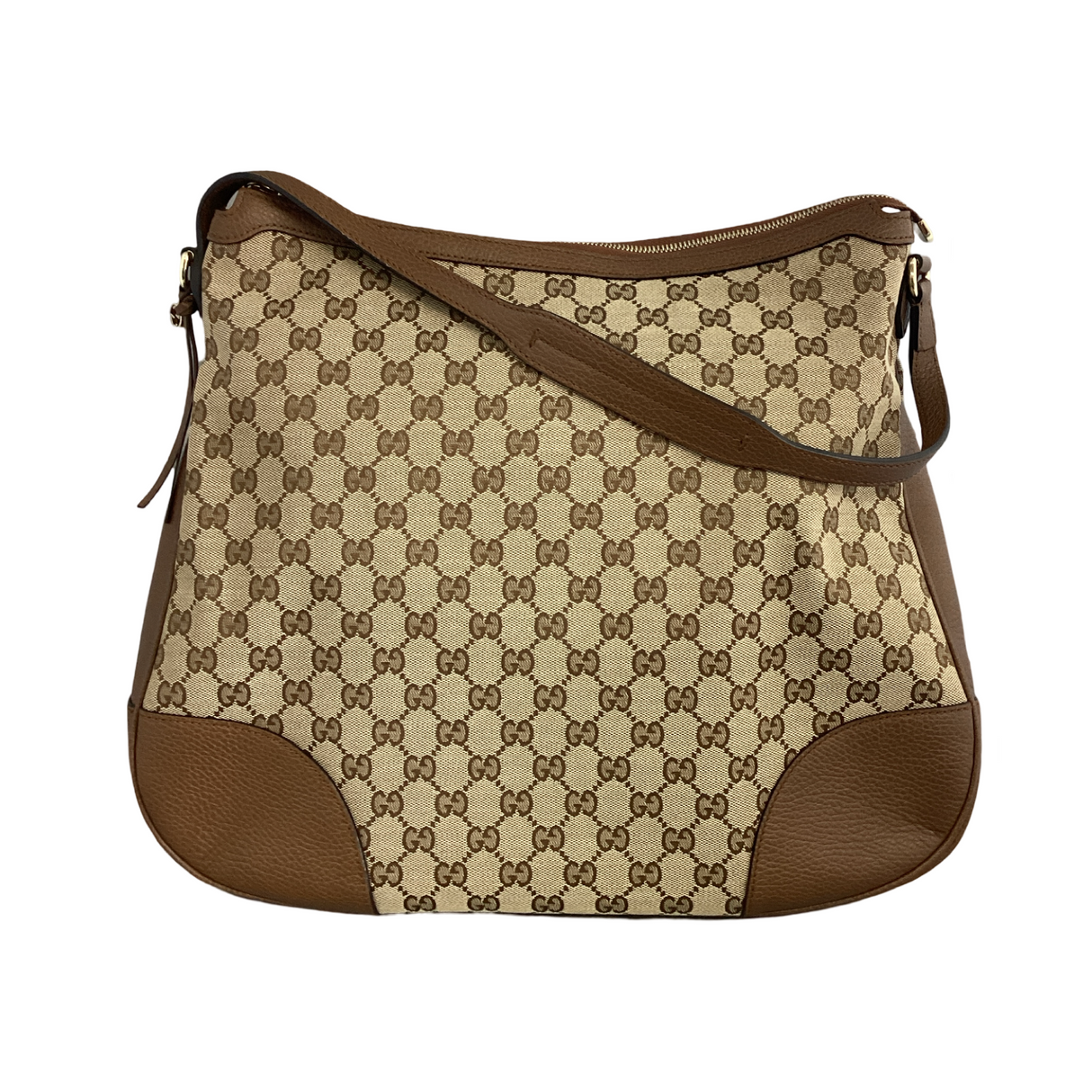 Gucci Canvas Bree Large Hobo Bag