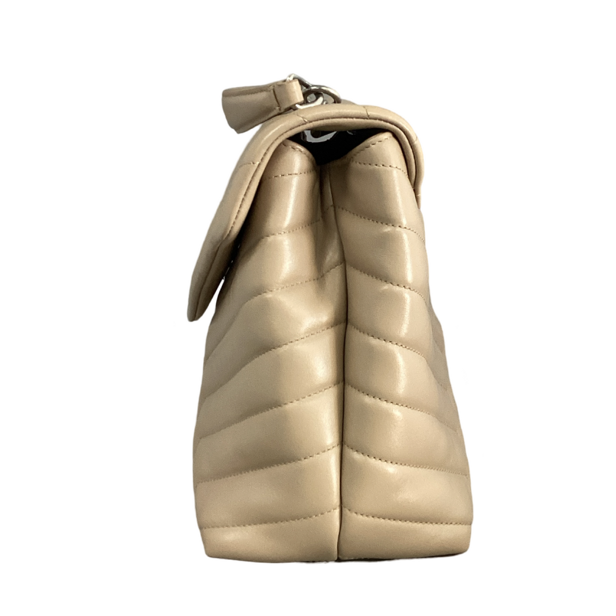 Saint Laurent (YSL) Quilted Monogram Large Top Handle LouLou with Strap