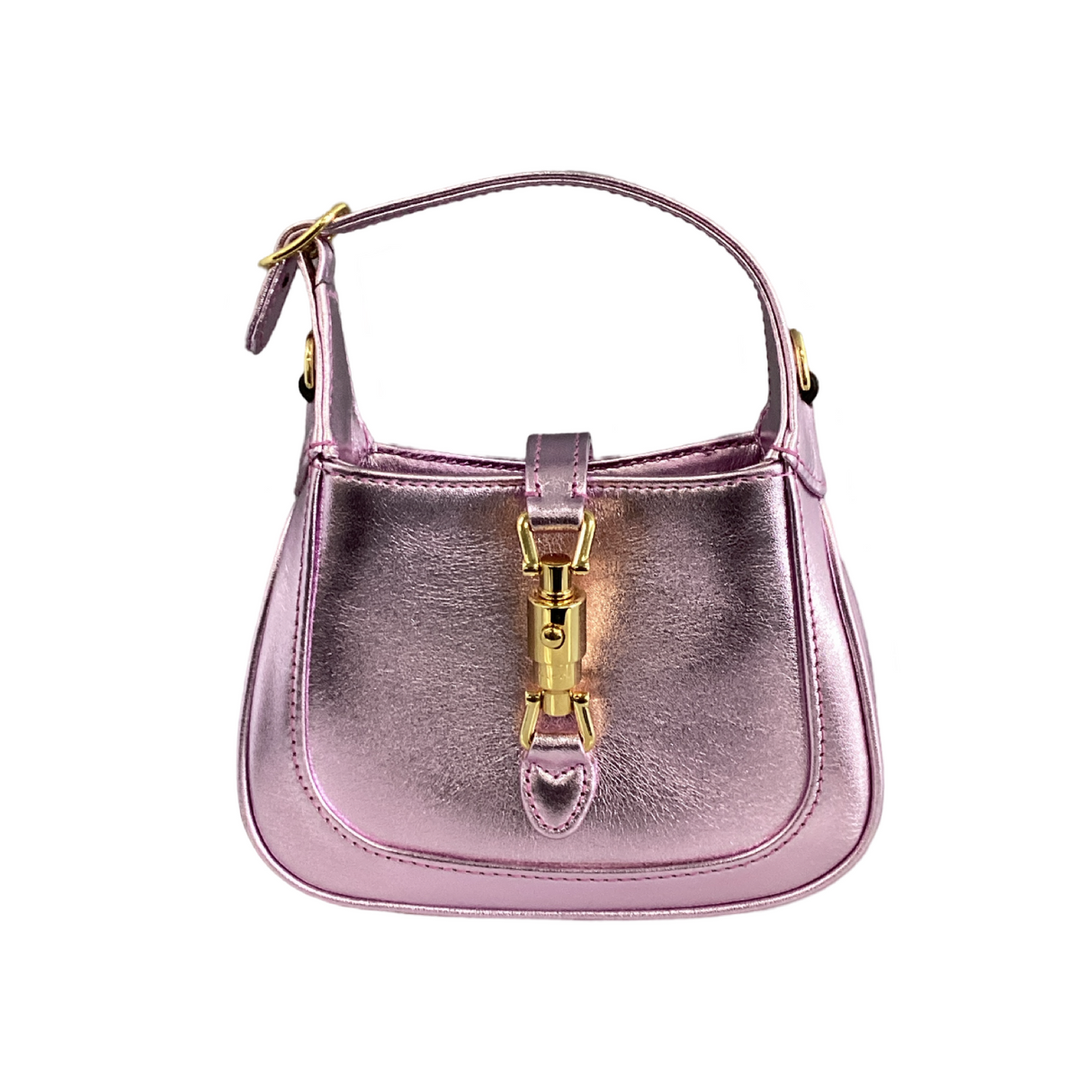 Gucci Mini Jackie 1961 Metallic Pink