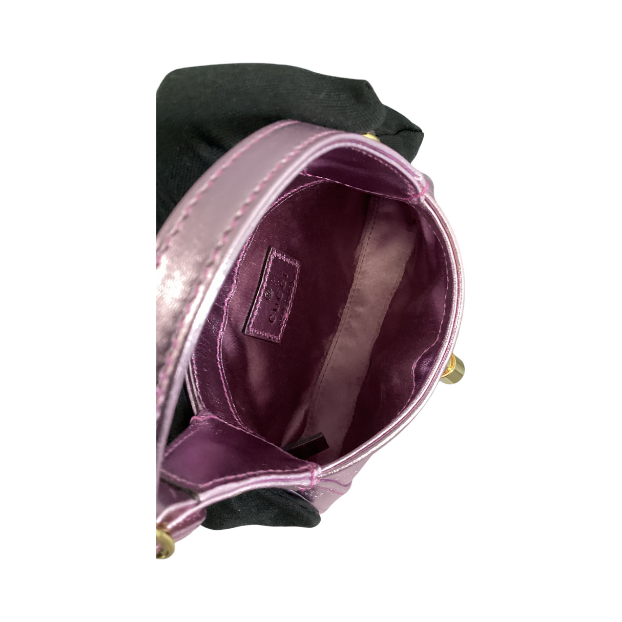 Gucci Mini Jackie 1961 Metallic Pink