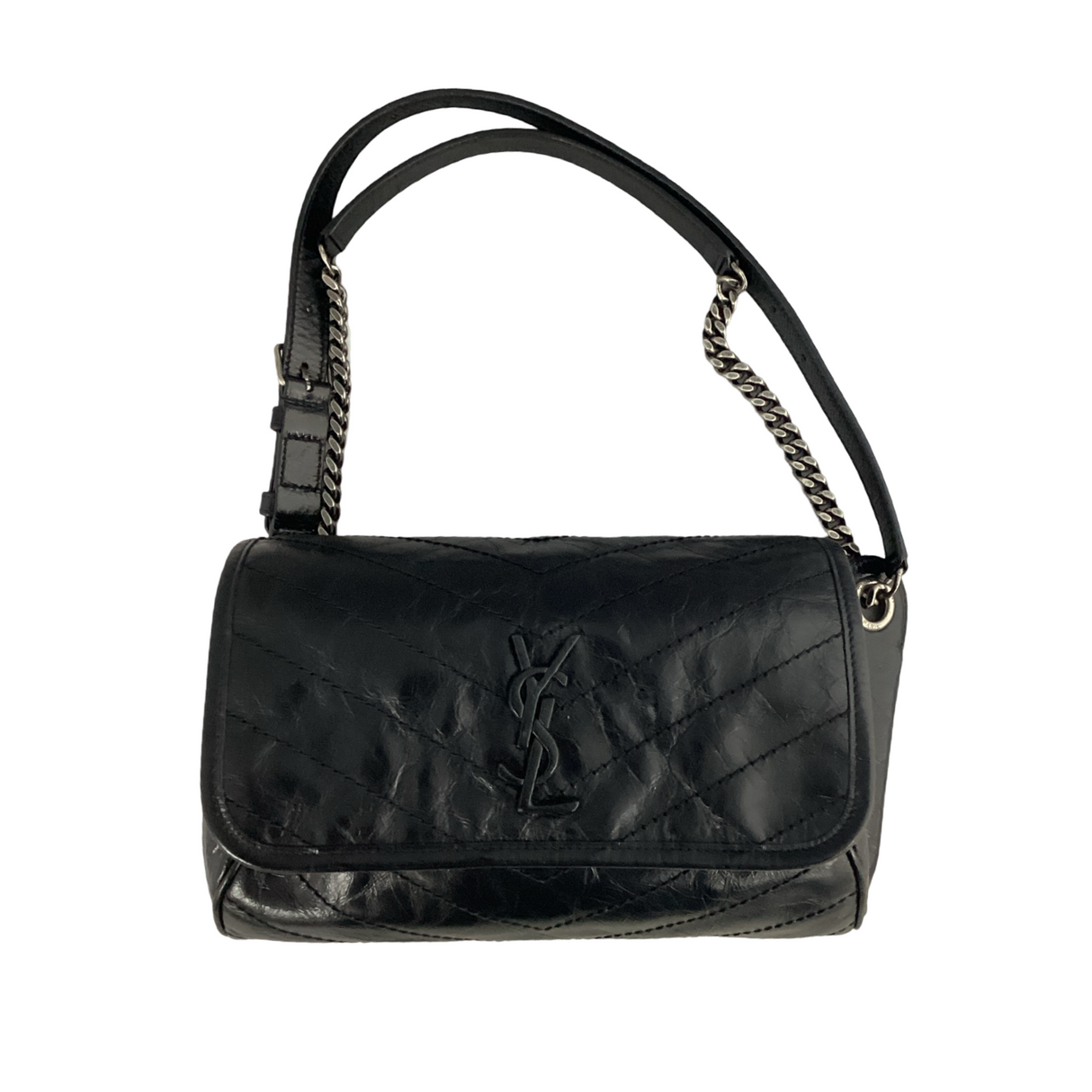 Saint Laurent (YSL) Black Niki Belt Bag