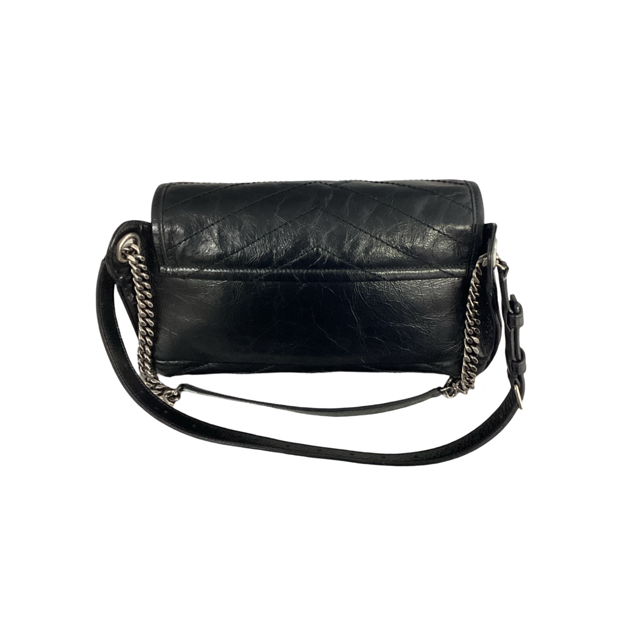 Saint Laurent (YSL) Black Niki Belt Bag
