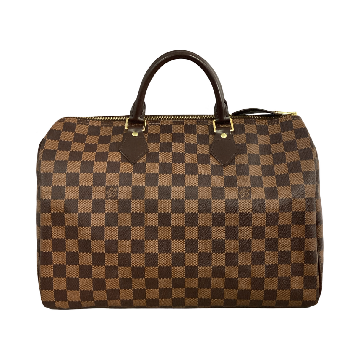 Louis Vuitton-Damier Ebene Speedy 35
