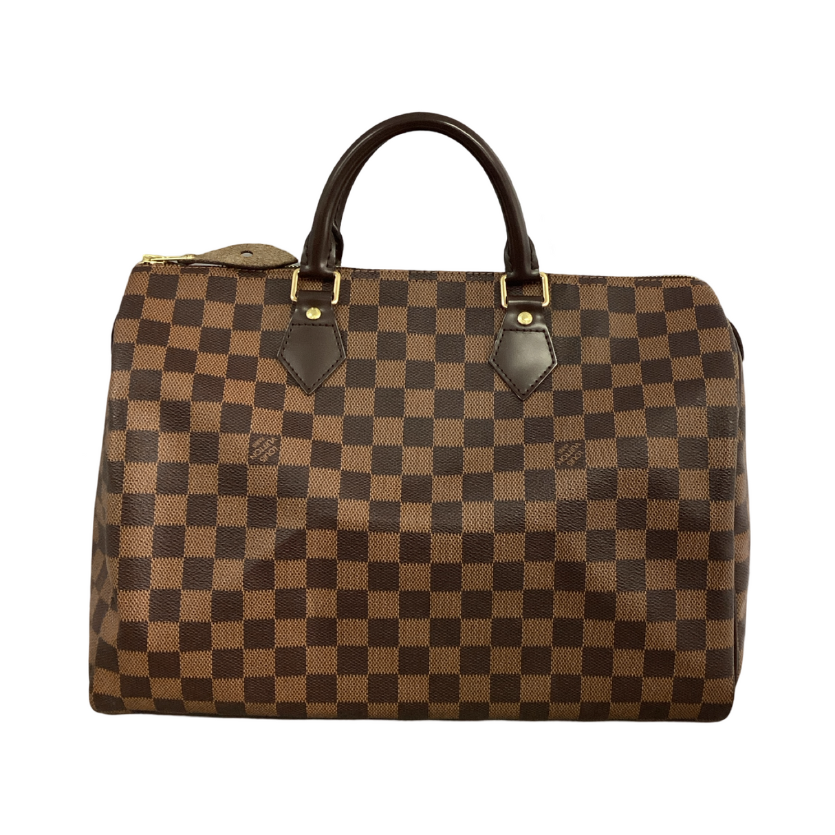 Louis Vuitton-Damier Ebene Speedy 35
