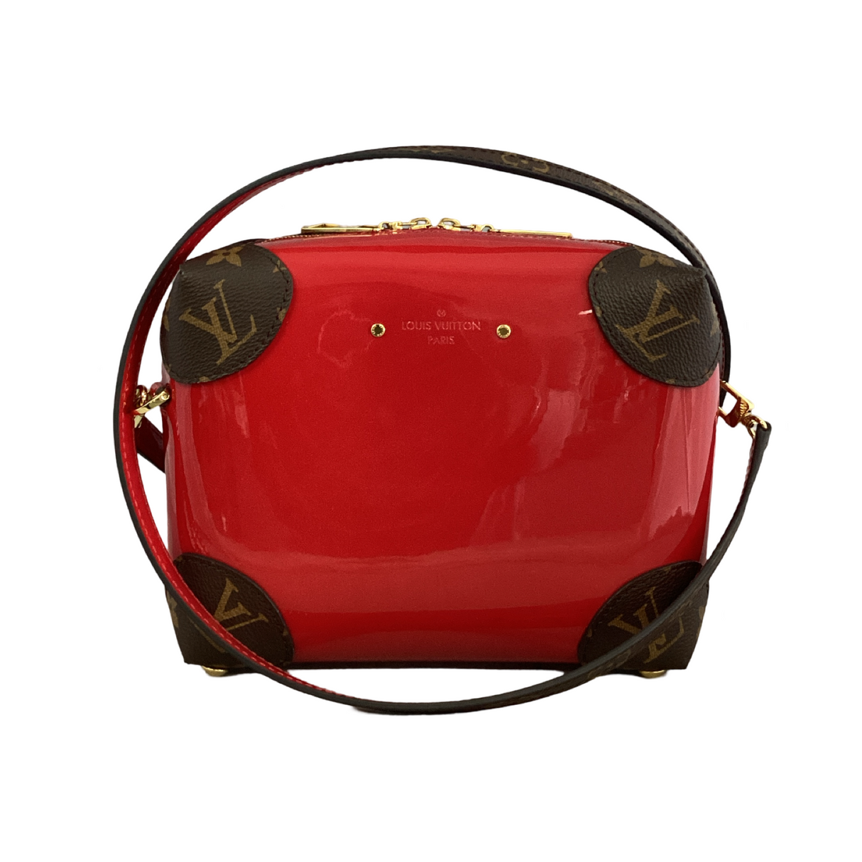 Louis Vuitton Red Vernis Miroir Venice